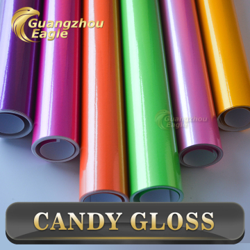 2015 Car Decoration Accessories PVC Candy Color Vinyl Sticker
