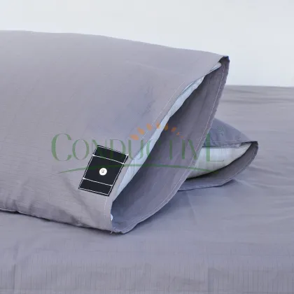 Grey King Earthing Pillowcase with US Grounded Cable