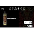 Dispositif de vape de pod jetable KK KK 8000 bouffées