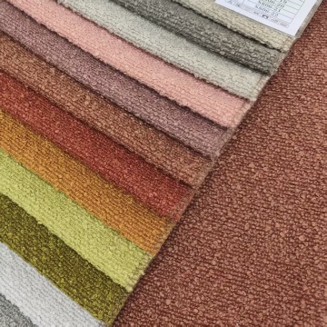 Textile d'ameublement en chenille à profondeur douce