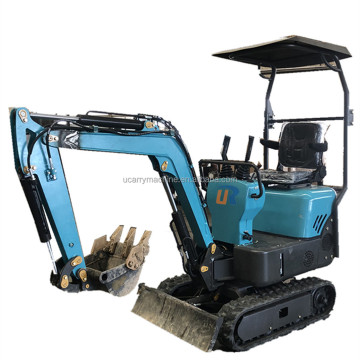 Used Diesel 4x4 Tractor Excavator with Front and Backhoe Loader for Home Use and Industries