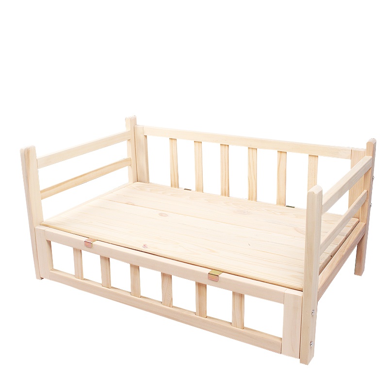 Cama de mascotas de madera personalizable