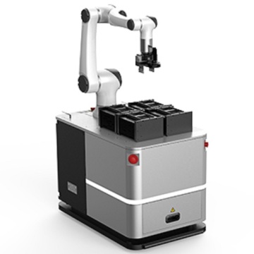 Hans Star Mobile Cobot: 6-Achsen-Roboterarm mit AGV-Plattform
