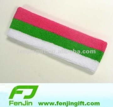 custom sport terry headband