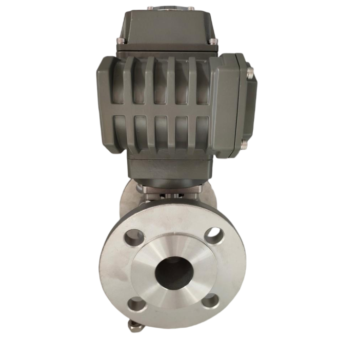 Van bi mặt bích điện