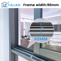 Slide Window Design Aluminum Frame Glass Sliding Window