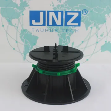 Good quality low price adjustable plastic paver pedestal for decking and paver tiles
