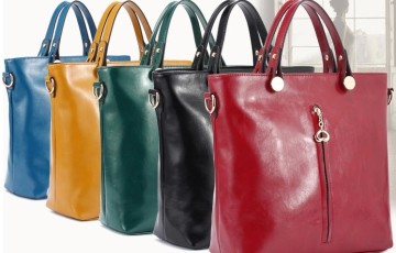 High Quality Leather Hand Bag (MJS-11035)