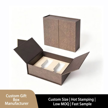 Dual Open Flip Book Rigid Gift Box