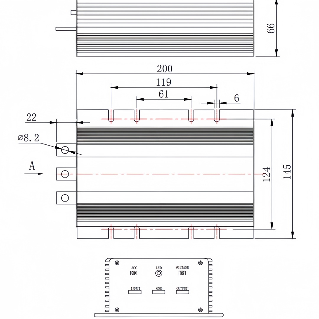 12V100A converter