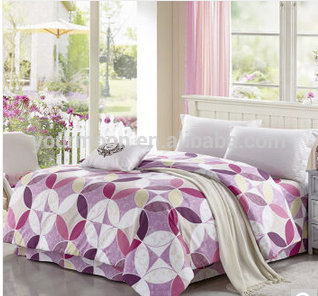 2017 new style 100% polyester reactive printing home bedding set/duvet cover set