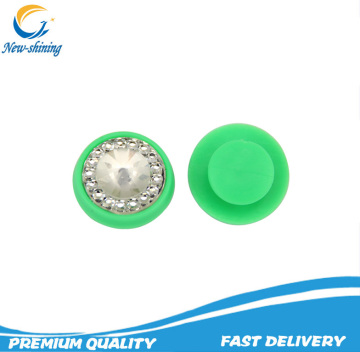 Sexy Colorful Rhinestone Decorative Button For Garden Shoes