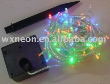 2014 new product coloful/ multicolor solar led string lights/christmas lights,holiday lights,decoration