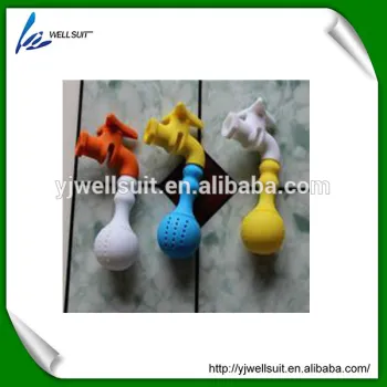 Food Grade Safe The faucet Shape Silicone rubber Tea Infuser Tea Strainer Ball infuser