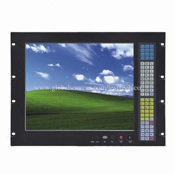 Industrial Workstation, All-in-one/8U Rack Mount/17" TFT LCD/Touchscreen/P7550 CPU/2GB RAM/320GB HDD