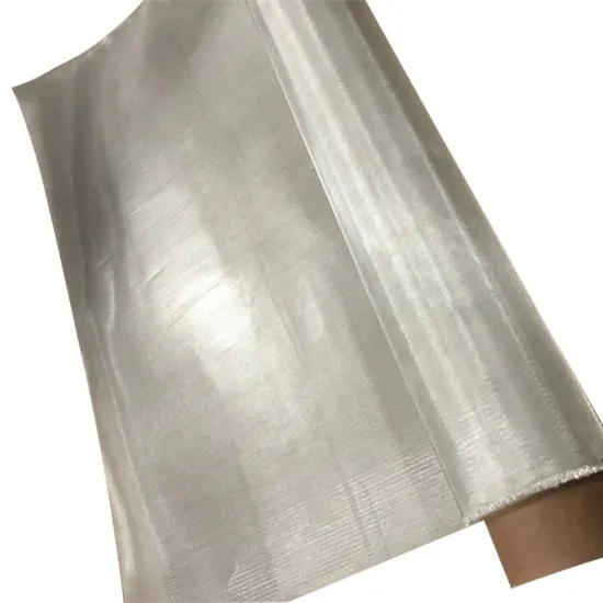 Silver Metallic Mesh Fabric for Electrode - In Stock from 100 to 1000 Micron