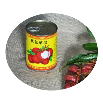 canned lychee / litchi fruit in syrup fruit