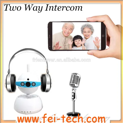 Wireless security ip camera smart network