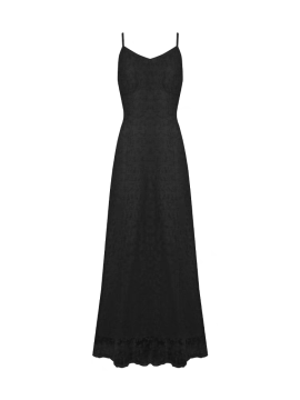 Long black dress