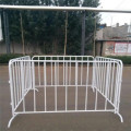 Galvanized Temporary Crowd Control Barrier