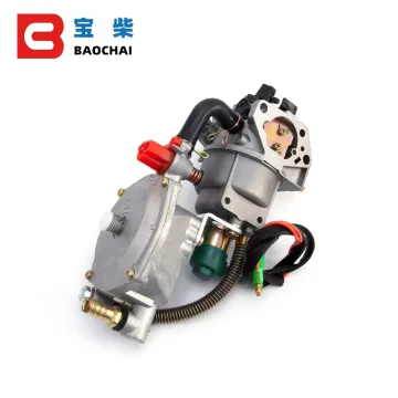 LPG168 Gasoline Generator Dual Fuel Carburetor Kit 3KW 168F 170F 6.5For Replacement Generator Accessory Lpg Gas Carburetor