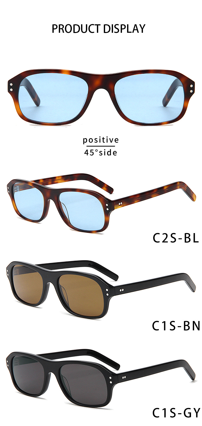 Acetate Sunglasses