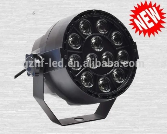 2015 New 12PCS RGBW LED Mini Par Light With Plastic Body