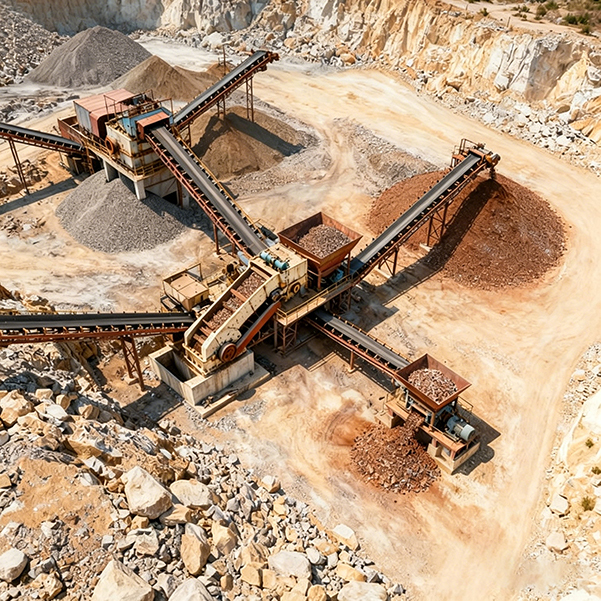 iron ore processing line