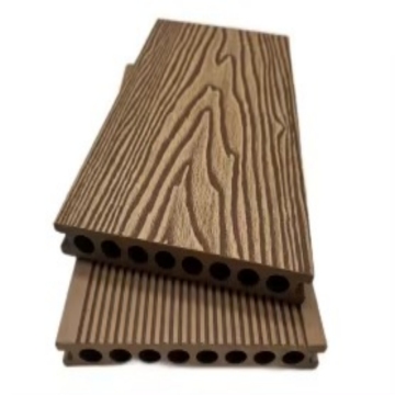Quick Installation Smooth Co Extruded Outdoor WPC Decking Board