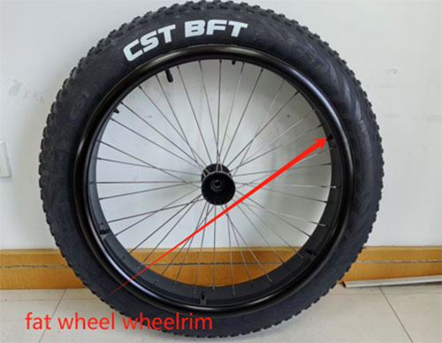 Aluminum Fat Wheel Rim for Beach Wheelchair
