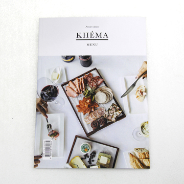 2016 Custom High Quality Gossy/Matt Laminated 4C printed Catalog with Cheap Price for cooking