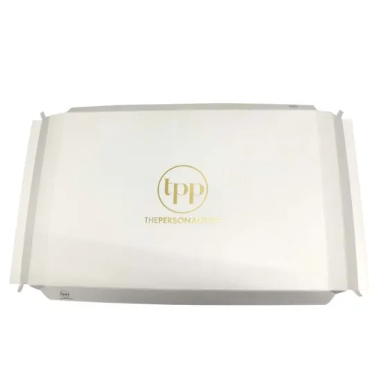 Simple Foldable Coated Paper Boxes With Lid