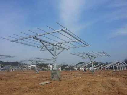 Dual axis solar tracker