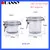 WHOLESAL 120ML 150ML 200ML PET KILNER JAR, PET KILNER JAR FOR COSMETIC PACKAGING