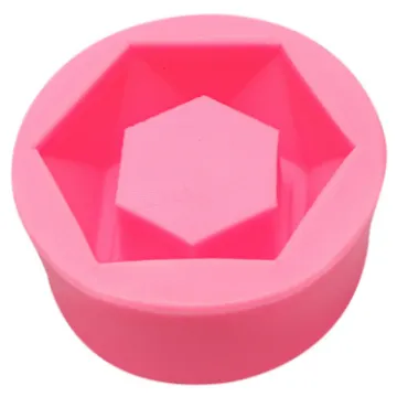 Polygonal Concrete Vase Plant Pot Mold - Silicone Molds for Concrete Planters
