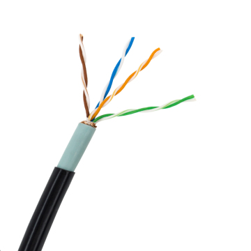 2024 New MX-STAR Waterproof CCA 24awg 4pr SFTP LAN Cable Patch Cord Cat5e Outdoor Drum 305m/1000ft