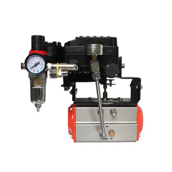 COVNA 90 Degree Pneumatic Actuator and Positioner: Specifications and Features at 4-20mA Control
