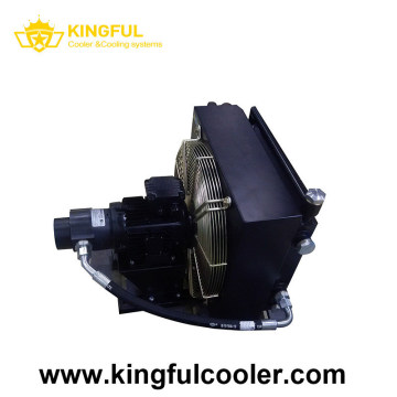 High Pressure Aluminum Oil Cooler with Hydraulic Motor