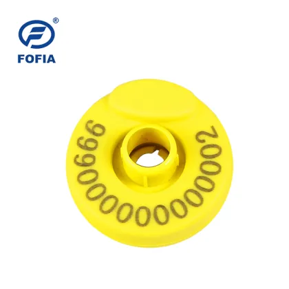 Electronic Ear Tag FOFIA LF RFID Animal Tag