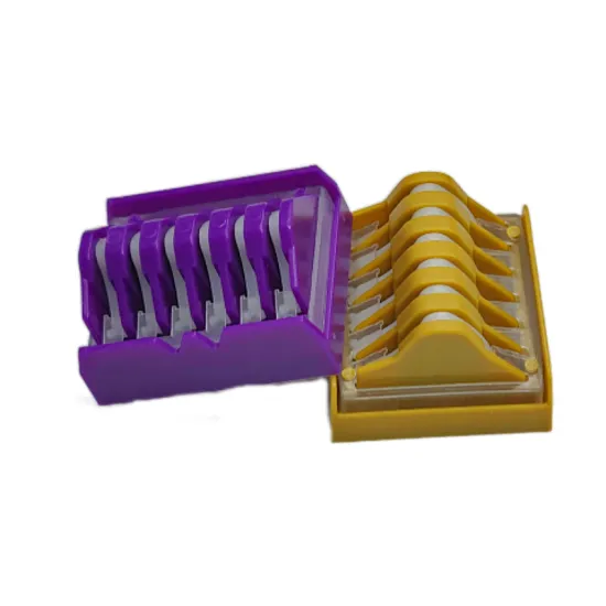 Laparoscopic Surgical Instrument Set: Yellow, Purple, Green Clip Applier for Hemolok Clips in XL, L, and ML Sizes