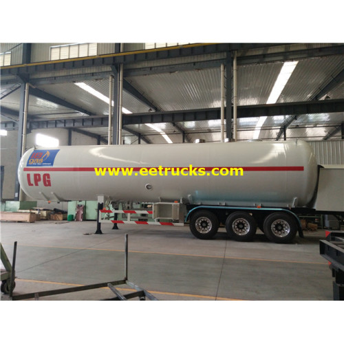 60000 Liters LPG Dispensing Tank Trailers