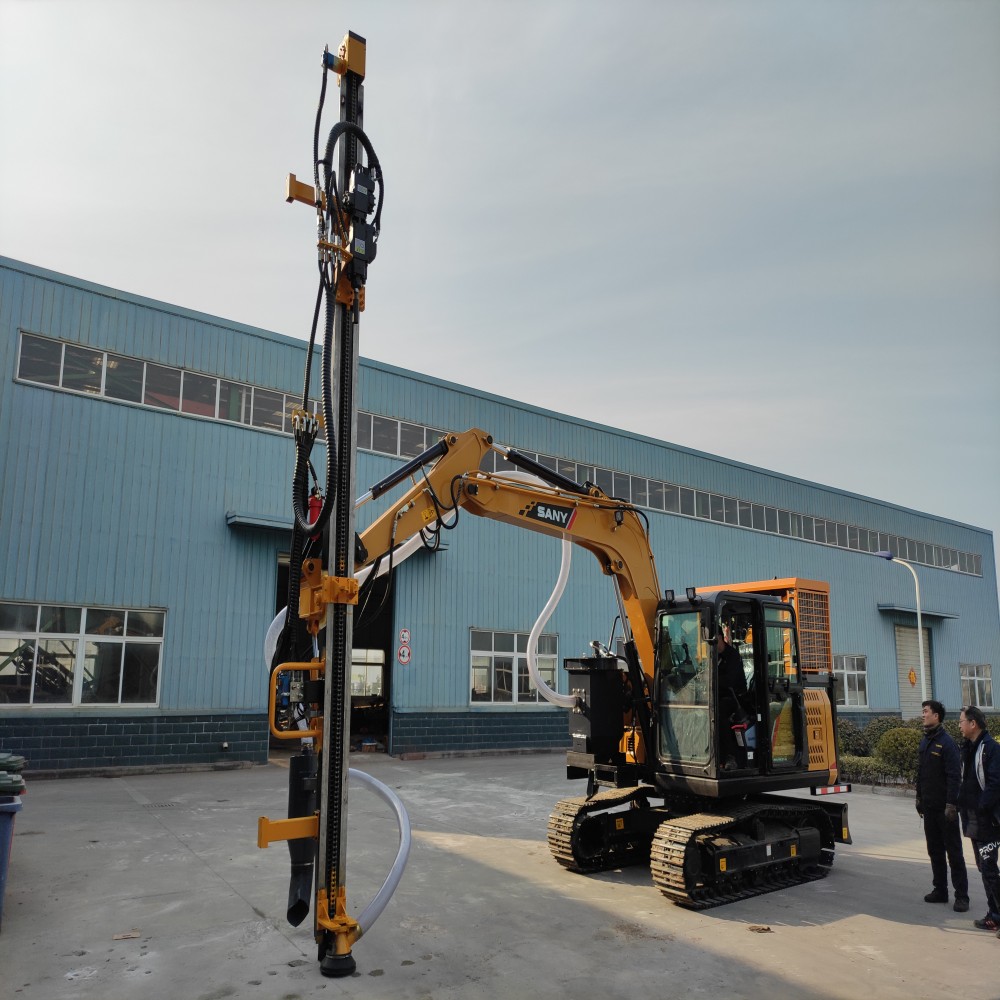 WG-45 excavation and hydraulic drilling rig14