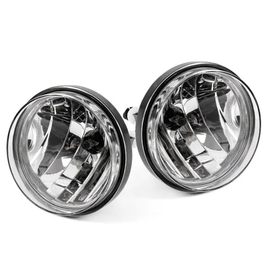 Clear Fog Lights Driving Lamps PAIR+SWITCH for 07-13 Chevy Models
