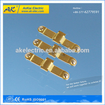 wall switch and other devices conductive clip moving fixed silver contact rivet