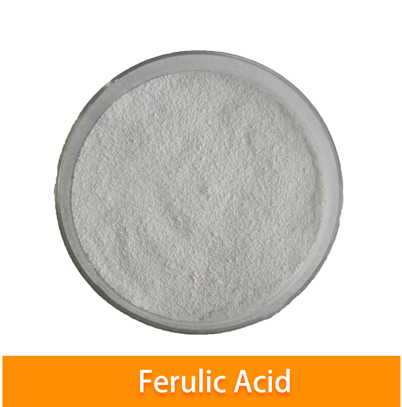 純粋なナチュラルスキンケアCAS 497-76-7フェルラ酸