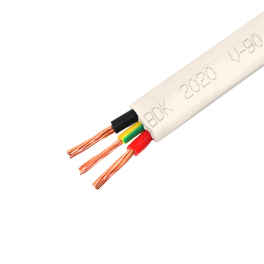 Platte TPS-kabel bouwdraad met SAA-certificaat