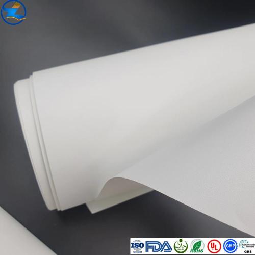 Natural White Opaque Heat-resistant PP Laminating Films