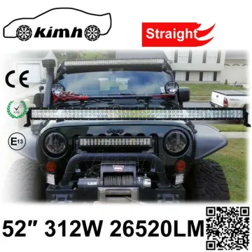 Auto Lighting System CE, ROHS,IP67 Certificate 312W 24 volt led light bar