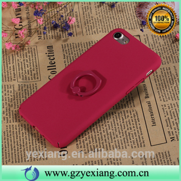 Best selling products pc hard rubber phone case for iphone 7 ring holder back cover