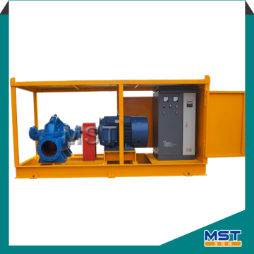 Horizontal split case pump control electric cabinet